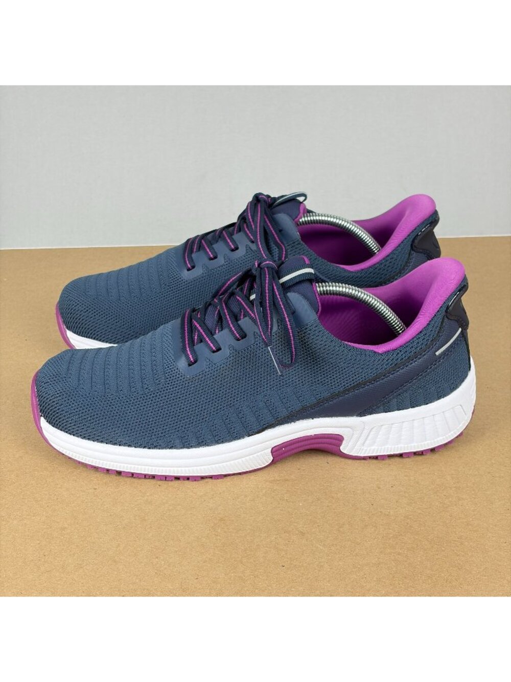 Orthofeet Kita Handsfree Athletic Shoes Womens 9 Blue Purple Lace Up Casual